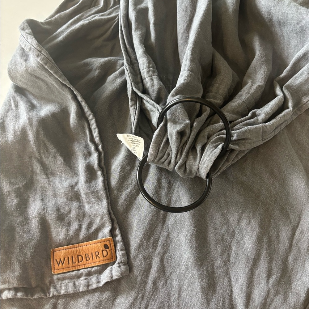 WildBird Charcoal Ring Sling Carrier